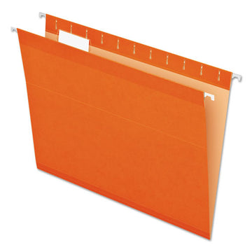 Pendaflex® Colored Reinforced Hanging Folders, Letter Size, 1-5-cut Tab, Orange, 25-box freeshipping - TVN Wholesale
